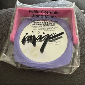 Mon Image‎ by Paris Presents Petite Cosmetic Stand Mirror V543 1991 Vintage